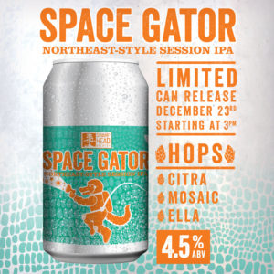 Swamp Head Brewery Space Gator New England Session IPA