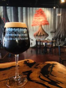 Red Cypress Brewery Glass
