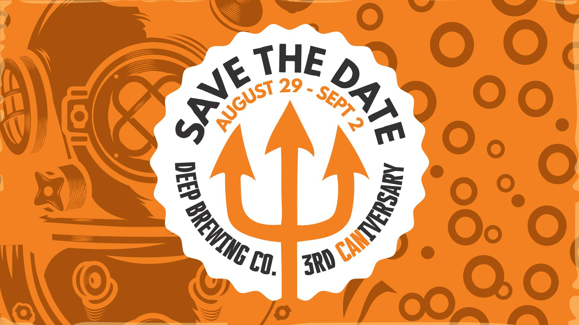 Deep Brewing Company's 3rd Anniversary