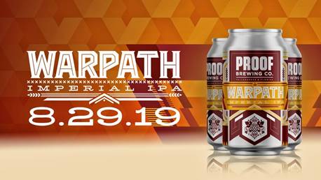 Proof Brewing Company Warpath IPA
