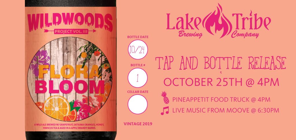 Lake Tribe Brewing Company Wildwoods Series Flora Bloom