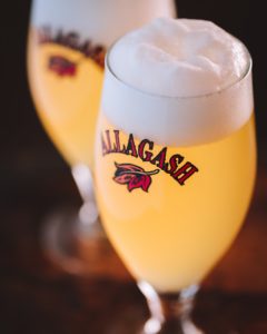 Pour of Allagash White 