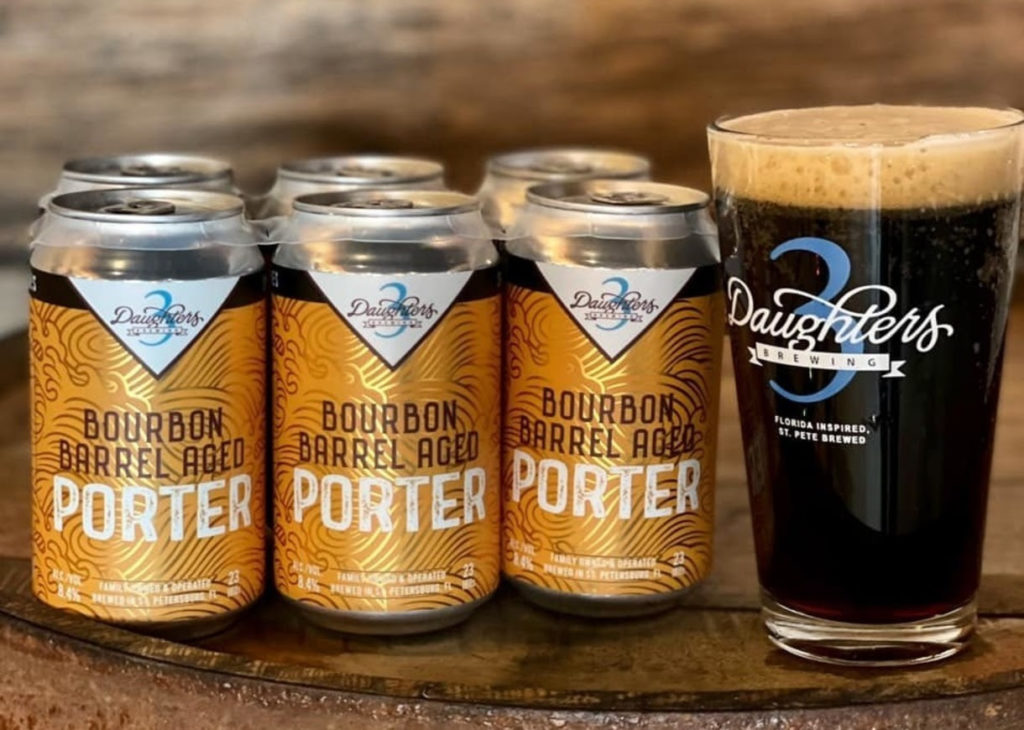 3 Daughters Brewing Bourbon Barrel Porter