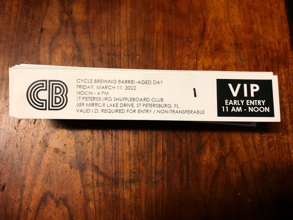 Cycle BA Day Tickets