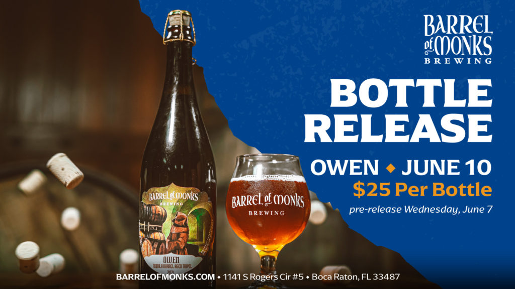 Barrel of Monks Brewing Own Tequila Tripel