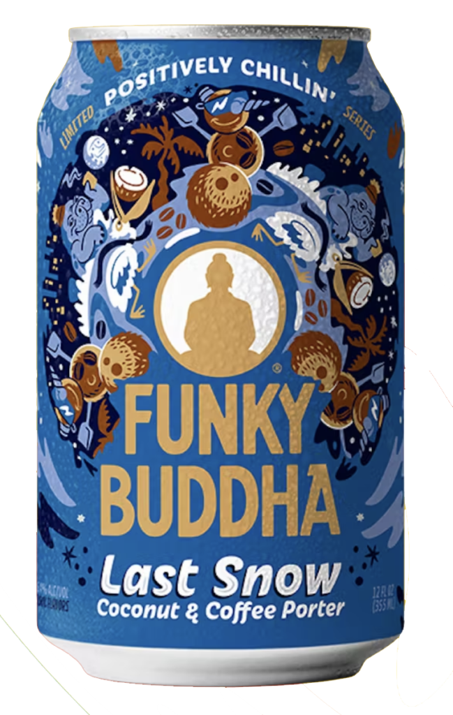 Funky Buddha Brewery Last Snow Coffee Coconut Porter