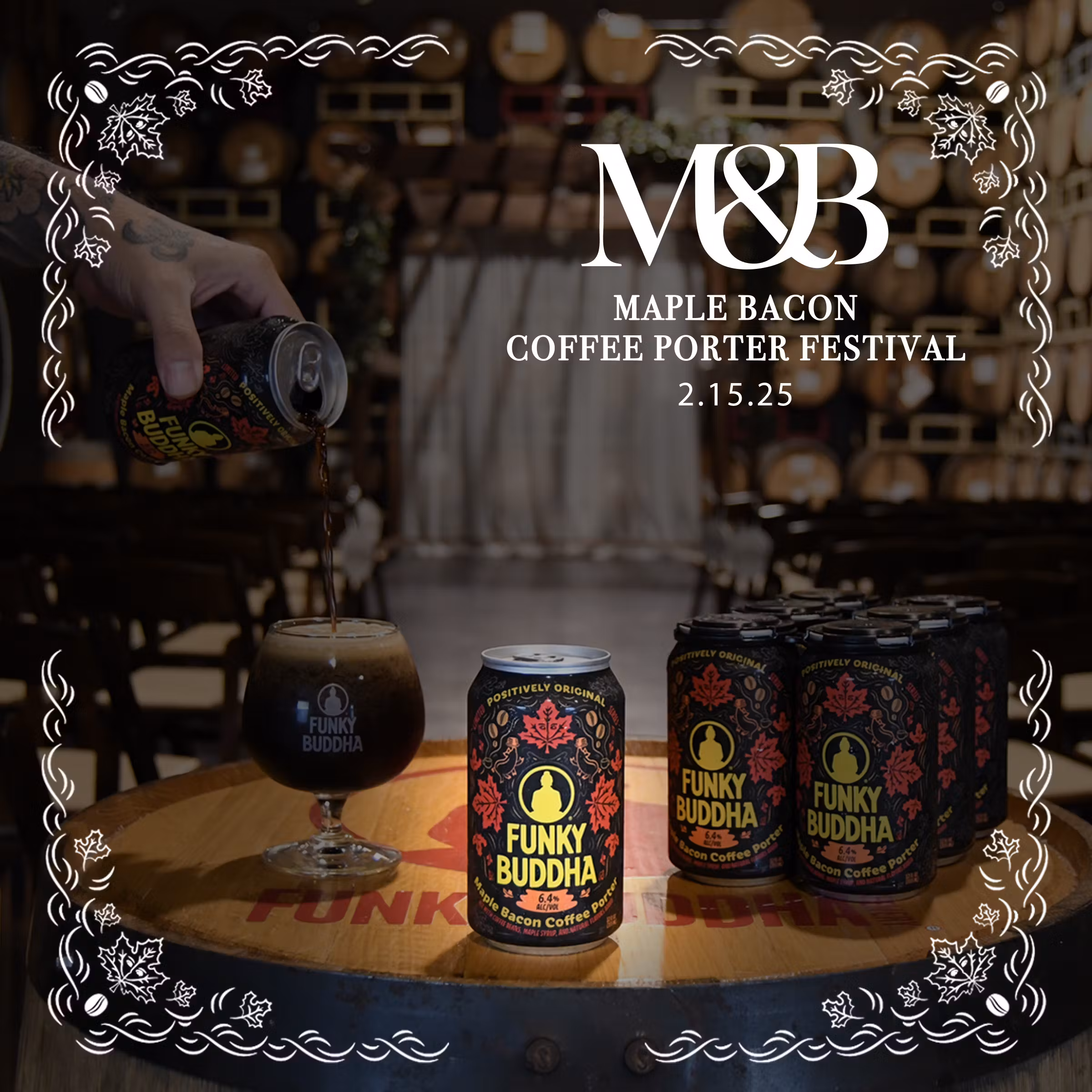 Funky Buddha Maple Bacon Coffee Porter Festival