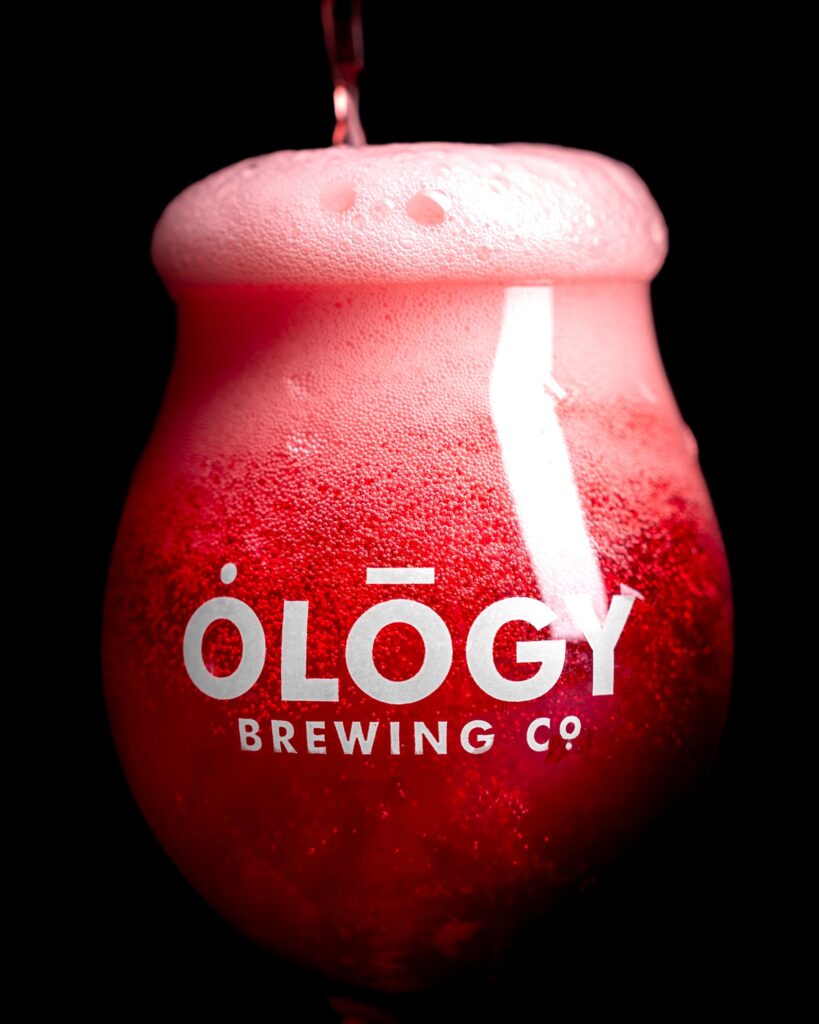 Ology Brewing glass