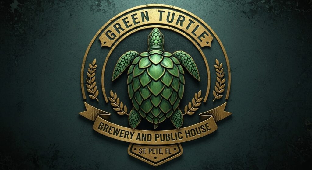 Green Turtle Brewing logo 2025
