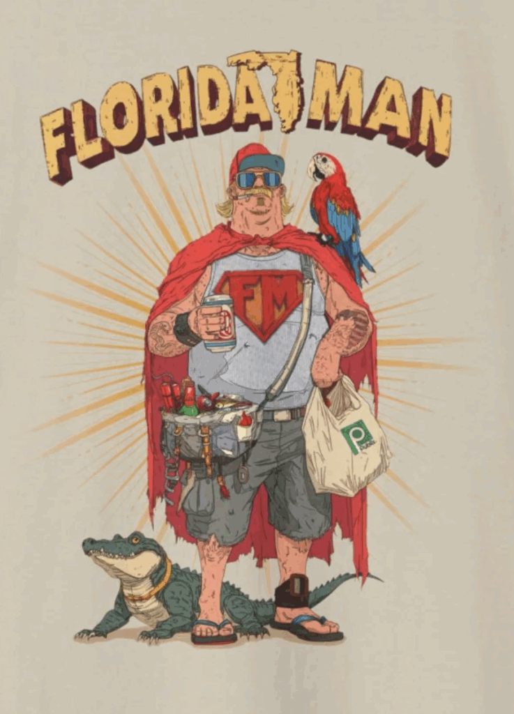 The Florida Man Shirt with Speak Out Shirts