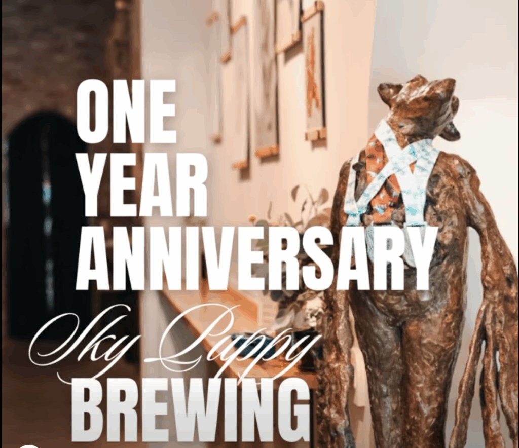Sky Puppy Brewing one year anniversary
